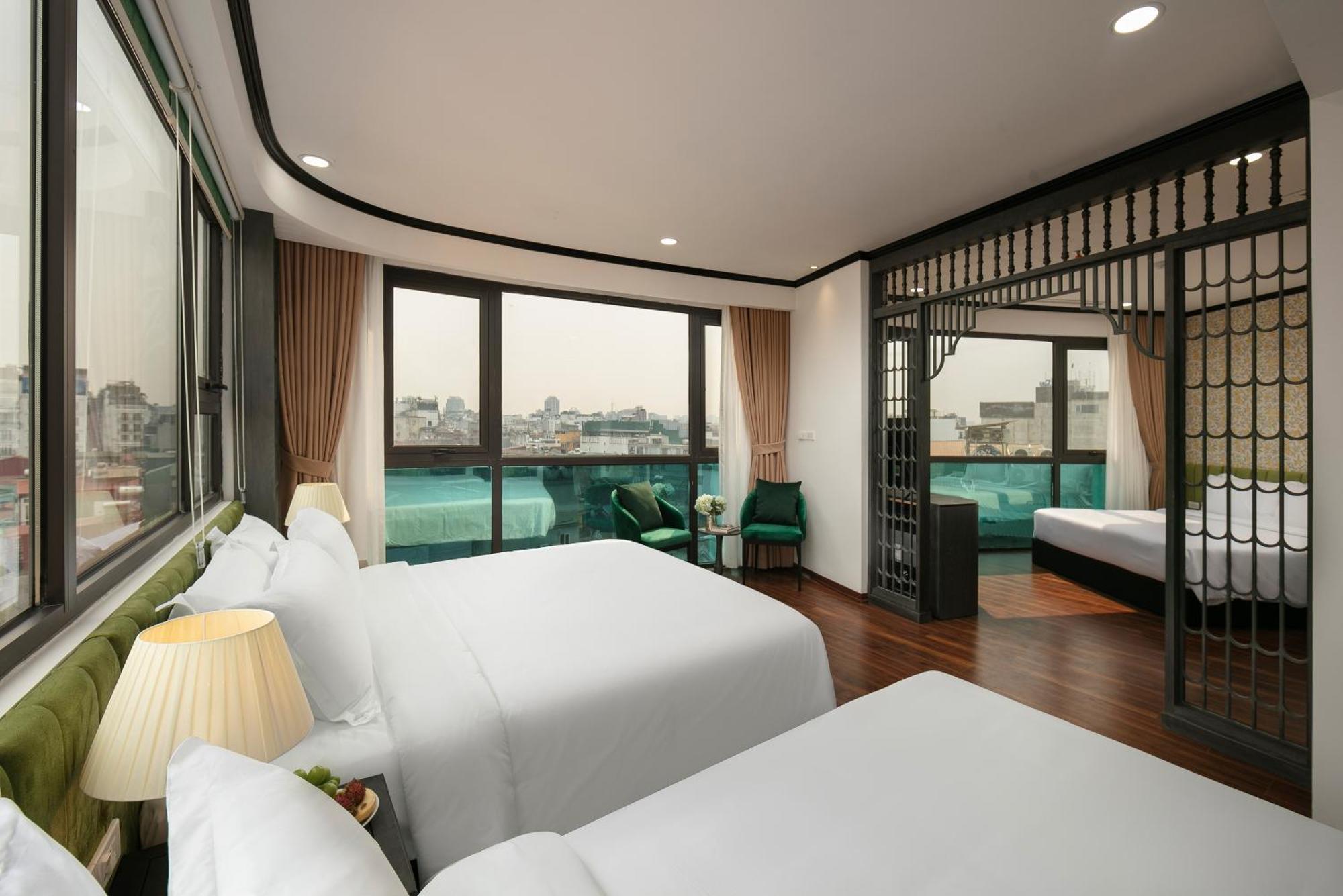Hanoi Plaza Suite Hotel & Spa Екстер'єр фото